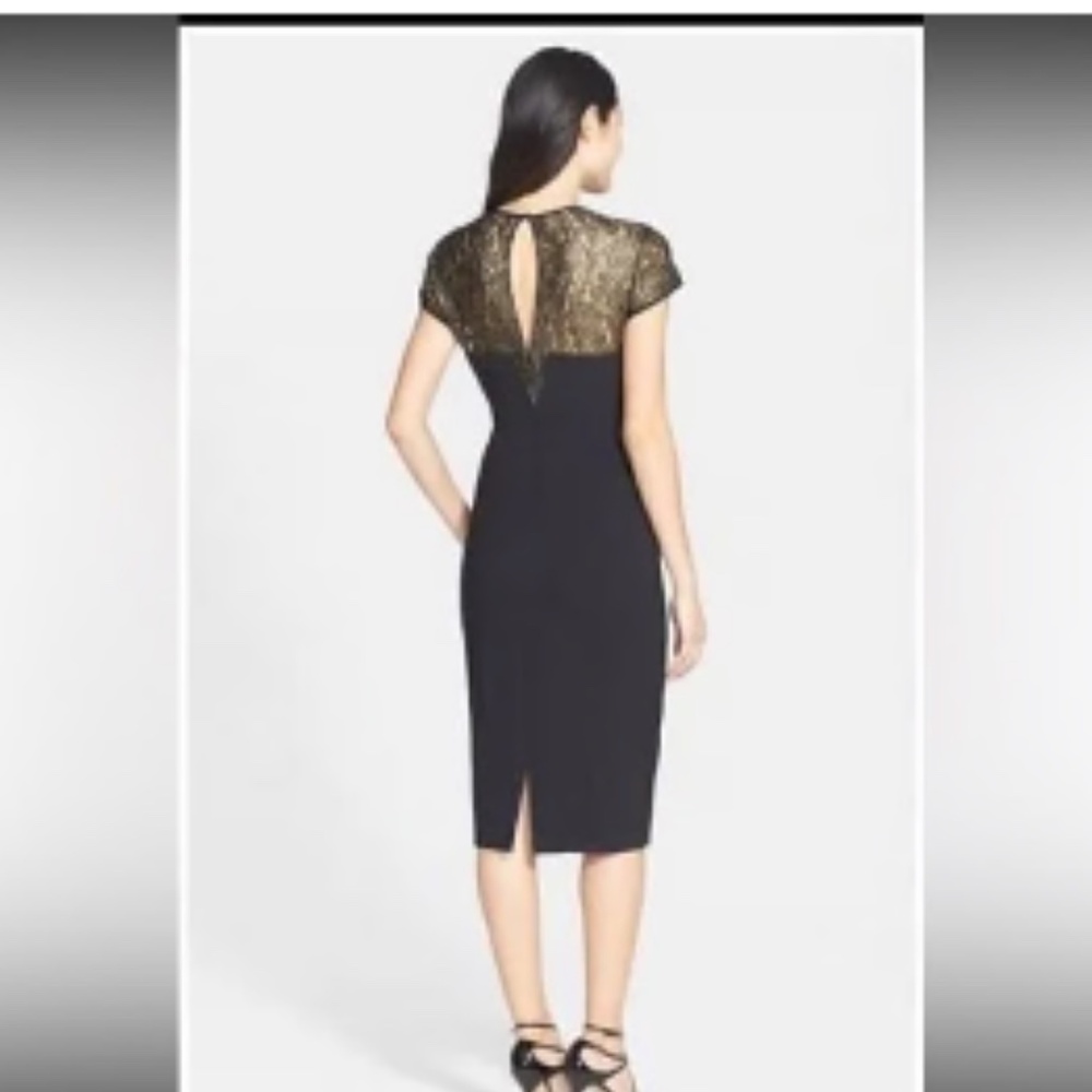 Maggy London Black dress SZ 4 - Picture 3 of 7